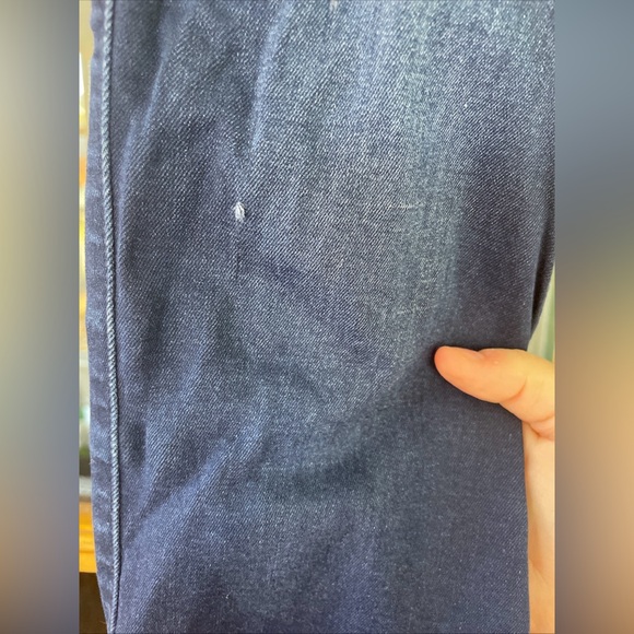 7 for all mankind women’s 28 waist blue skinny jeans inseam 30 - Picture 6 of 8